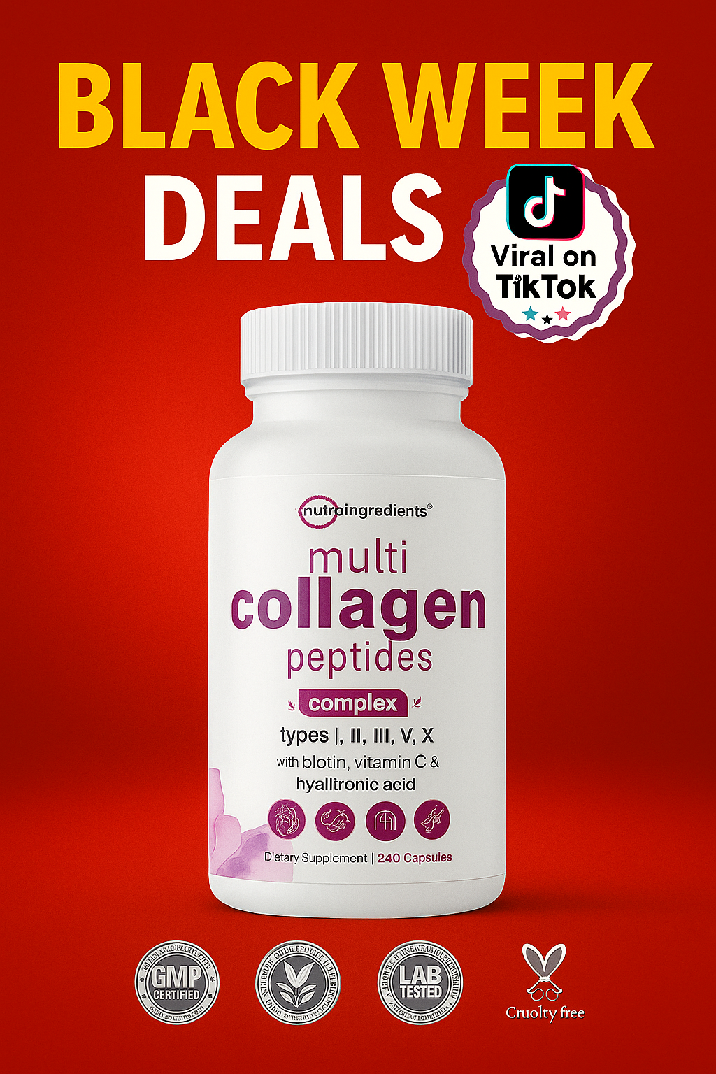 Collagen Peptides Complex+