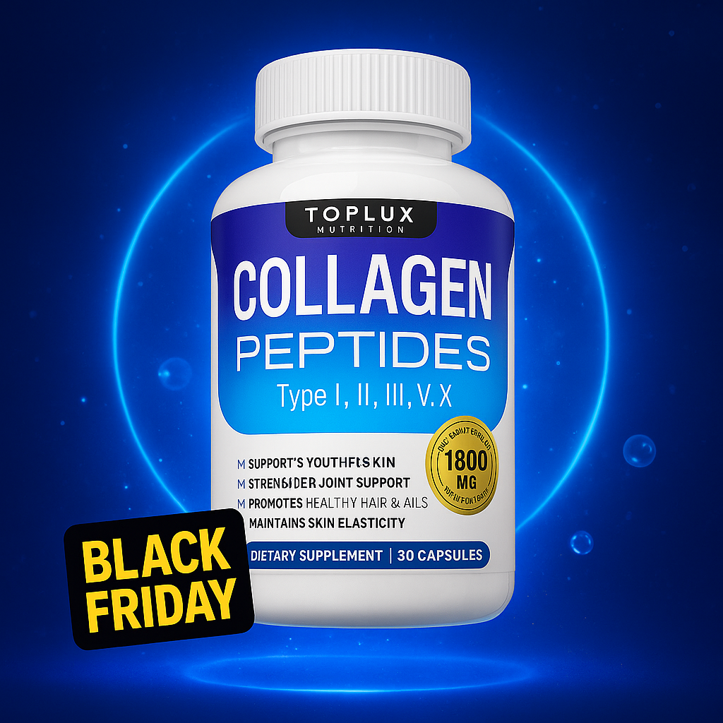 COLLAGEN PEPTIDES TOPLUX – OFERTA BLACK MONTH [PRODUCTO 100% AMERICANO]